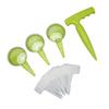 Seed Dispenser Adjustable 5 Dial Settings Handheld Seed Planter Tool Set for Garden Fluorescent Green