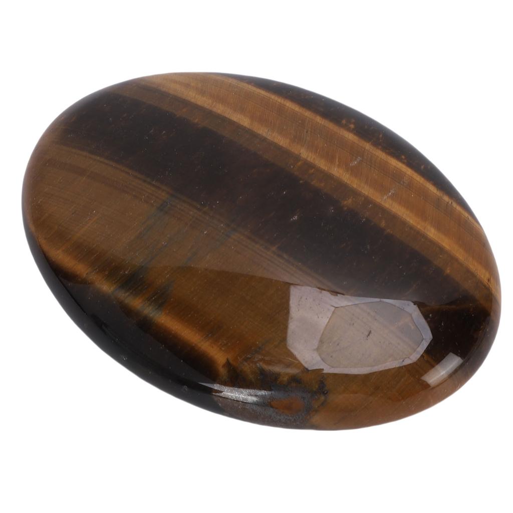 Palm Stone 7.5cm Polished Comfortable Touch Oval Stone for Meditation