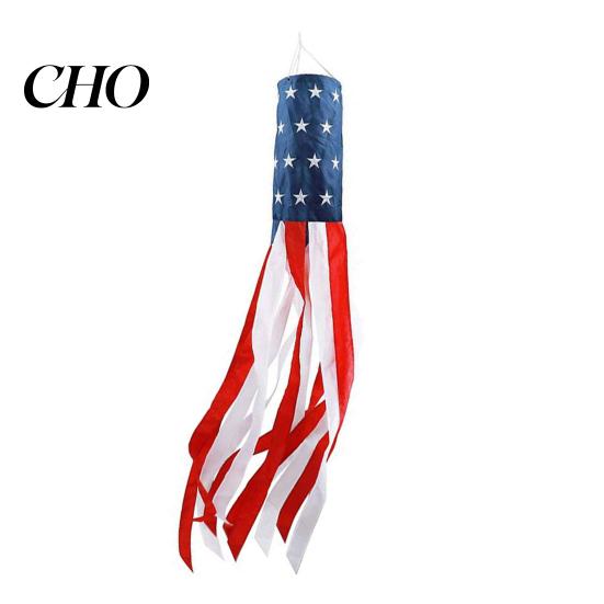 American Flag Wind 4th of July Decorations Independence Patriotic Garden Day Weatherproof Display for Yard Resistant