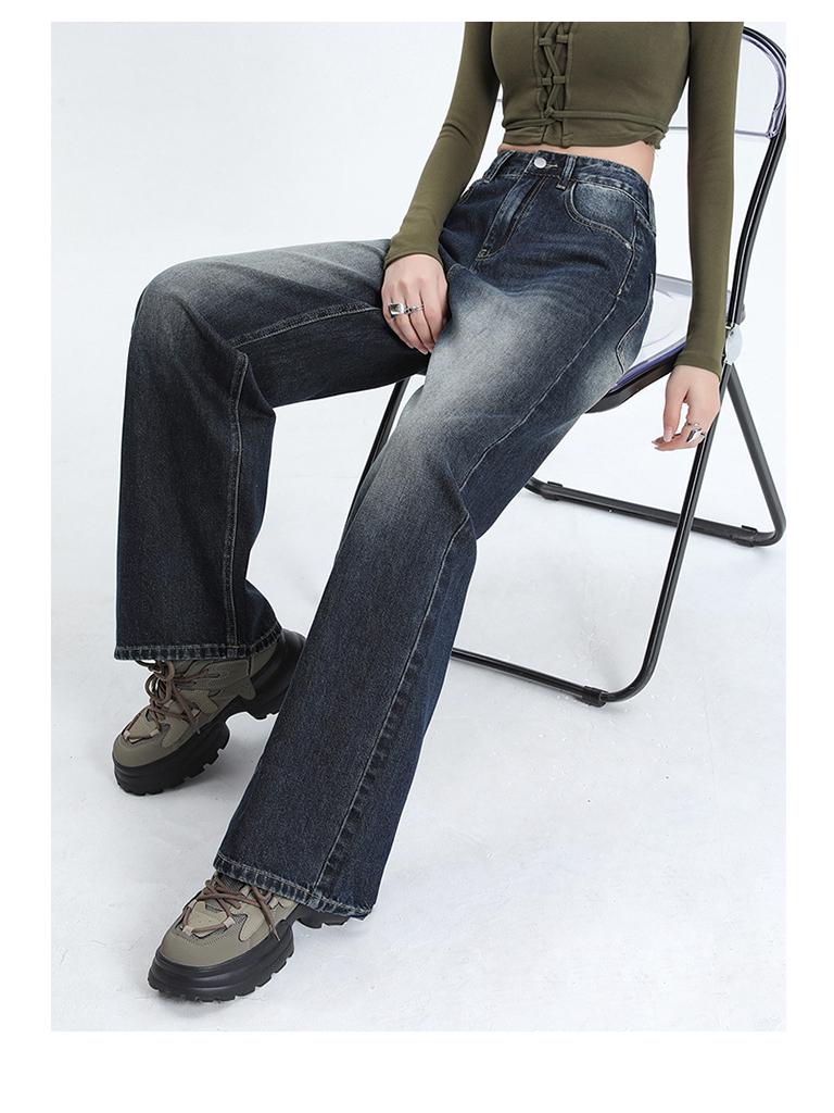 Женские джинсы с высокой талией и широкими штанинами: Новые весенние модели для фигур типа «груша», свободные и стройные, модели длиной до пола.