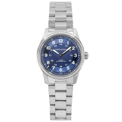 Khaki Field Titanium Blue Dial Automatic H70205140 100M Men's Watch