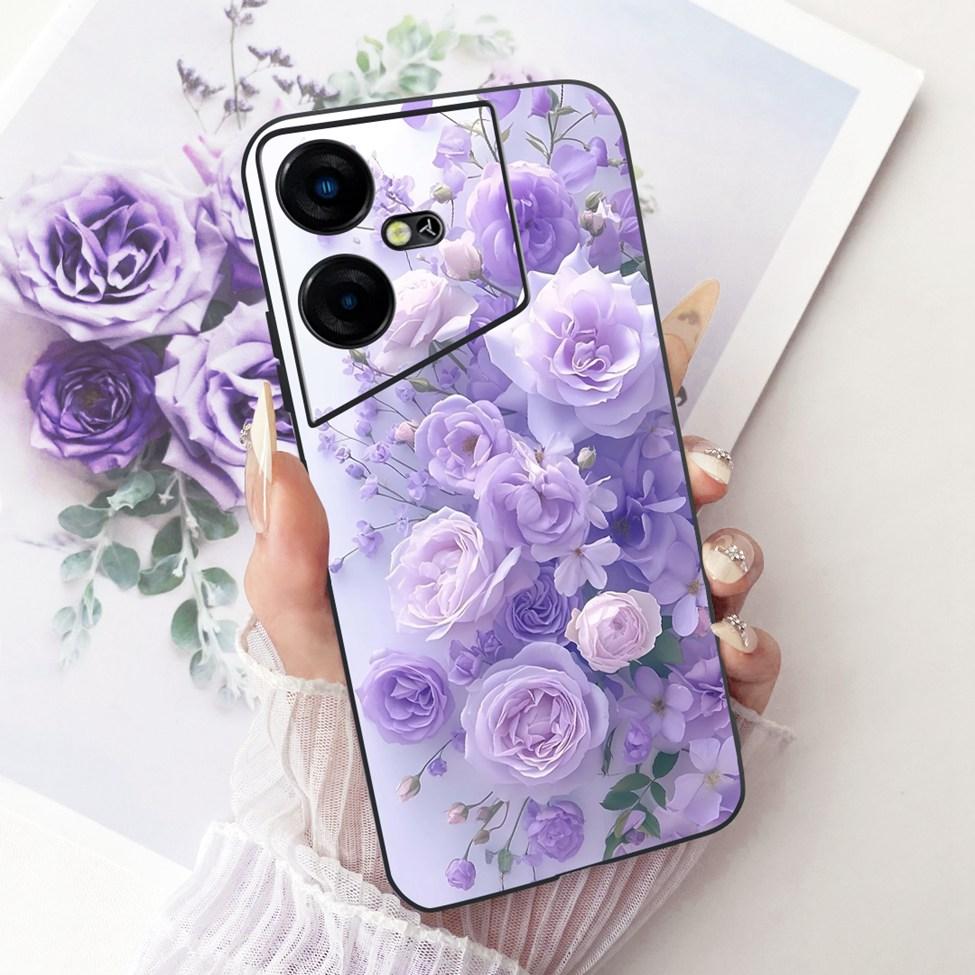 For Tecno Pova Neo 3 Case Cover Silicone Cute Cat Fashion Funny Cool Painted Bumper For Tecno Pova Neo3 LH6n Phone Casing