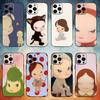 Милый чехол Yoshitomos-Nara для iPhone 17,16,15,14,13,12,11 Plus,Pro,Max,XS, силиконовый мягкий чехол