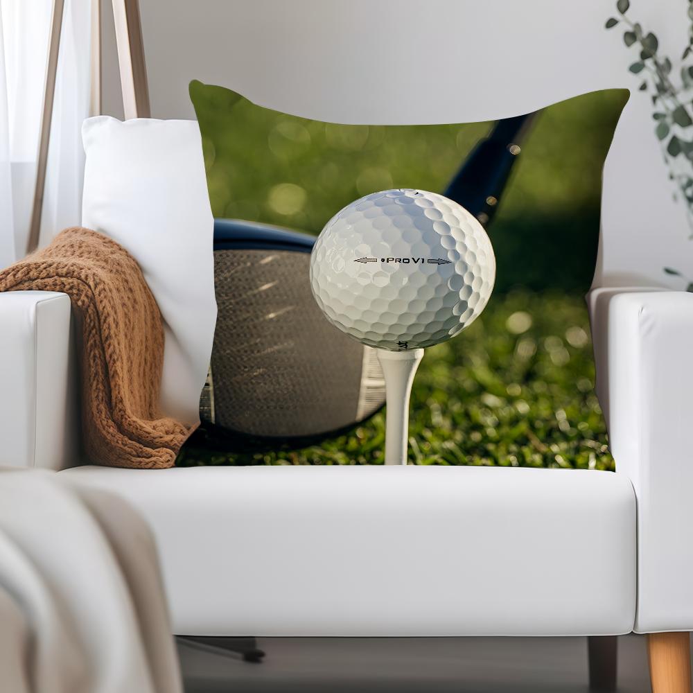 Sport Golf Ball Golf T-Titleist Pillow Case Applicable Space For Guest Rooms Interiors Cars Office House Decoration