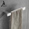Towel Rings Black SUS 304 Stainless Steel Towel Bars Holder WC Towel Hangers Storage Wall Mounted Bath Hardware Set 610007