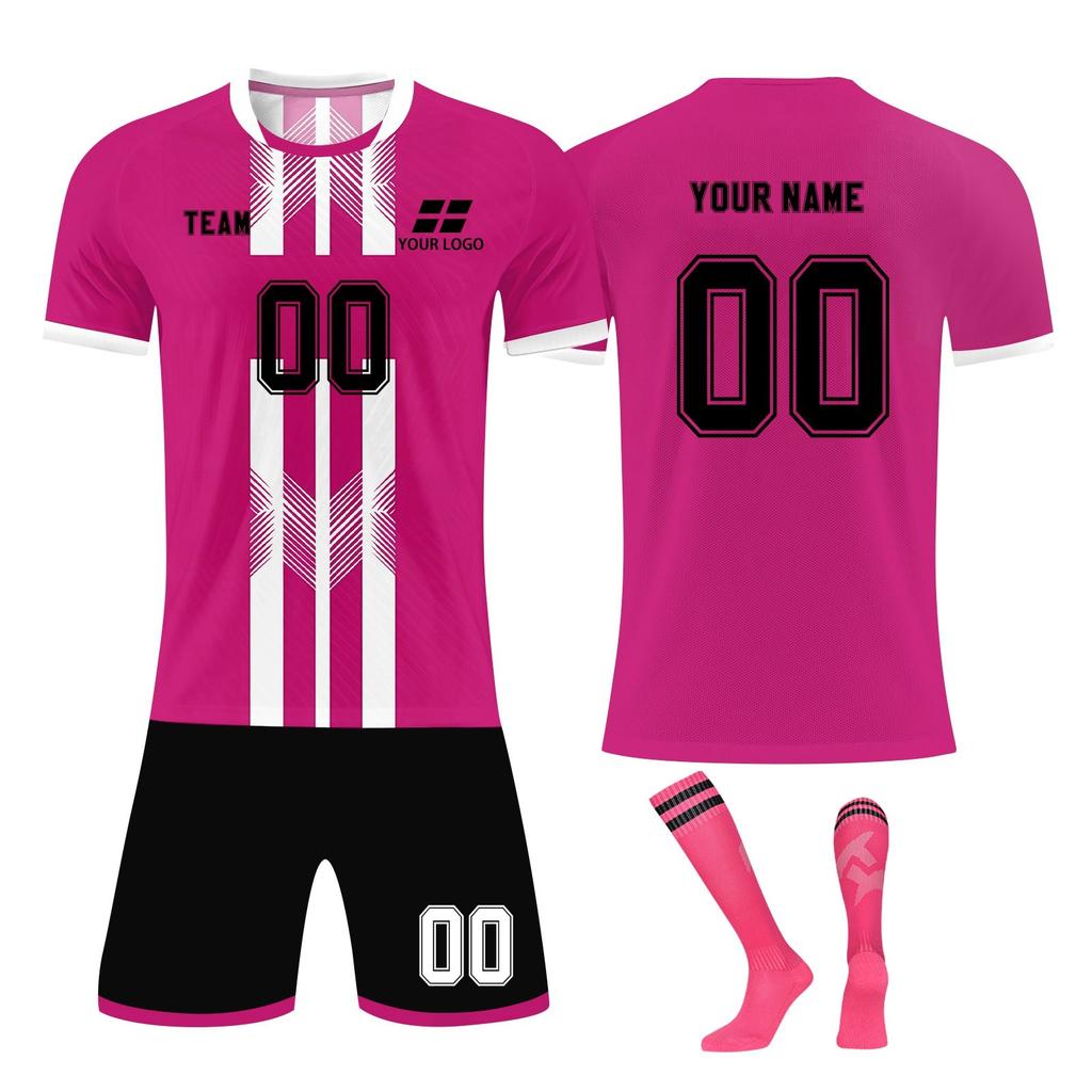 Комплект персонализированных рубашек для мужчин и девочек с именем и номером, футбольные майки на заказ для мальчиков, тренировочный костюм