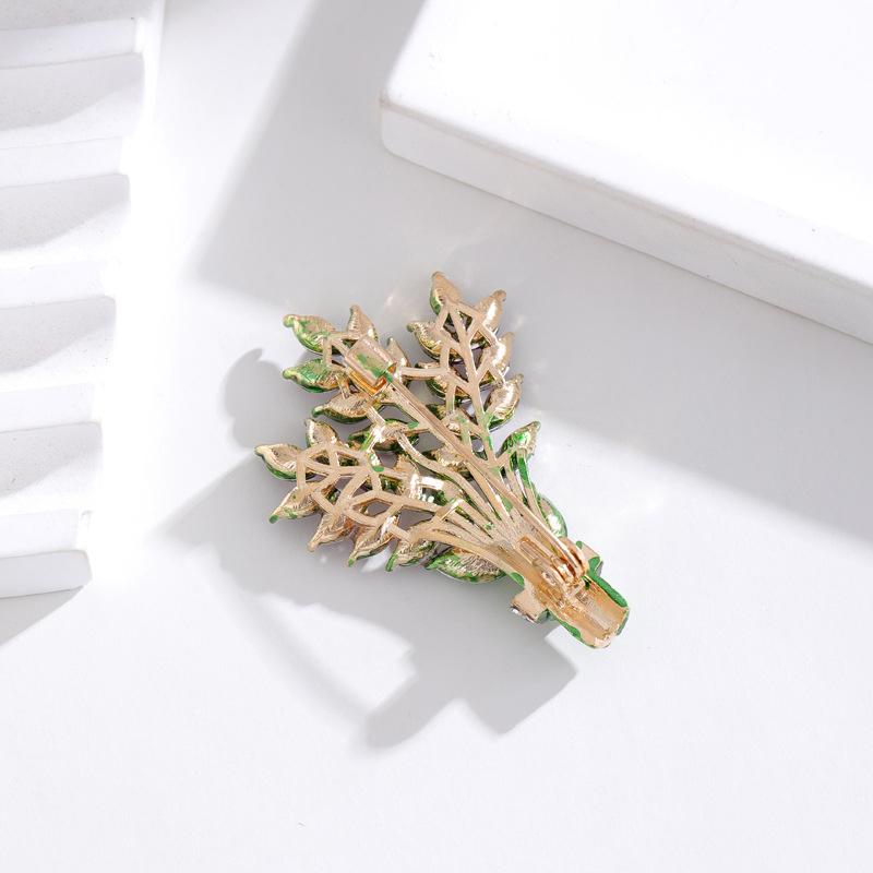 Fashion Crystal Lavender Brooches Pins Women Clothing Wedding Jewelry Party Accessories Gifts