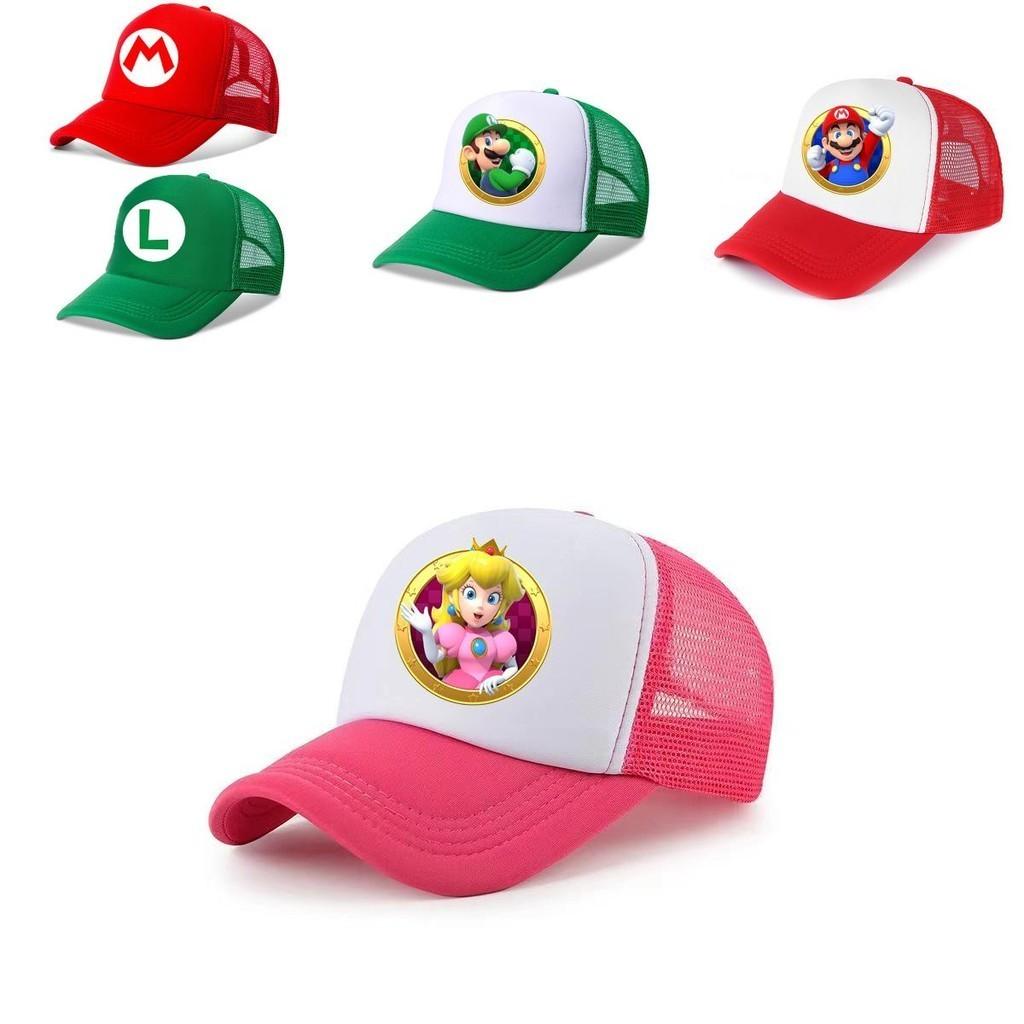 Мультяшная шляпа от солнца Super Mario Brothers для детей, дышащая, идеально подходит для всех сезонов