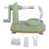 Fruit Peel Machine Multi Function PP Stainless Steel Hand Crank Apple Peeler for Kitchen Home Light