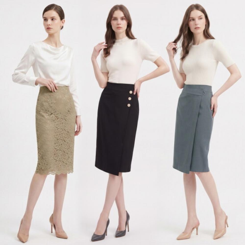 Shop Women S Made In Korea Office Formal SkirtS 3 StyleS