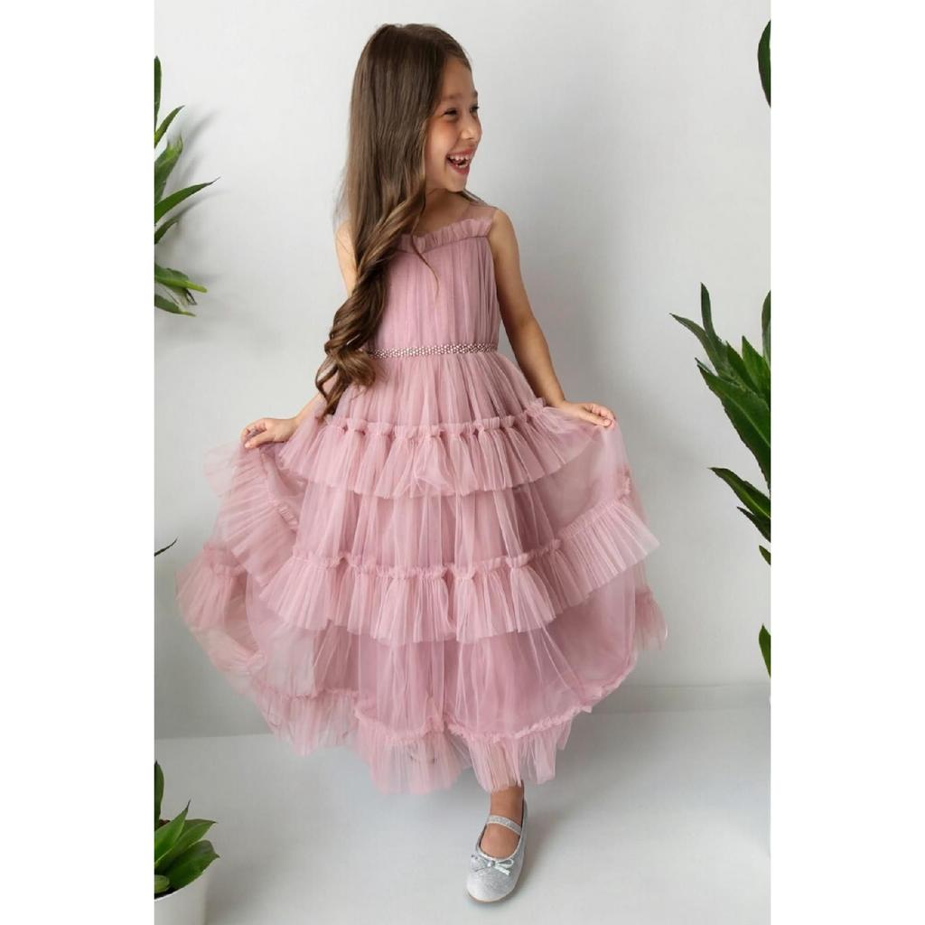 Белое вечернее платье специального дизайна для девочек на день рождения, свадьбу. Подробности см. Таблицу размеров в видео