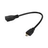 Micro HDMI Male to HDMI Female конвертер адаптер удлинительный кабель провод шнур 1080P