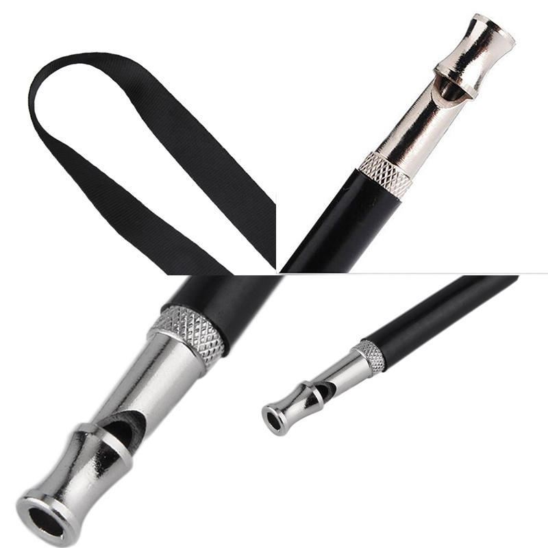 Собачий свисток для остановки лая, бесшумный ультразвуковой отпугиватель звука, поезд с ремешком