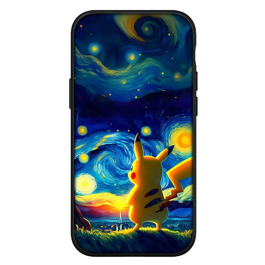 Cover for iPhone 17 16 15 Xiaomi Poco Redmi Note 14 13 12 11 Pro Max X 9 16e Samsung Galaxy S25 S24 S23 OPPO Huawei Pikachu Charmander Phone Case