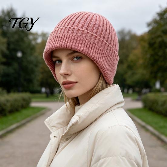 Stretchy Comfortable Fit Hat Winter Knitted with Ear Flaps for Men, Soft Fleece Lined Hat, Washable Knit Thermal Cap, Cold Weather Warm Outdoor