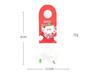 New Christmas Fabric Door Hanging Banner Long Leg Santa Claus Snowman Elk Doll Xmas Mall Window Decir Merry Christmas Ornaments