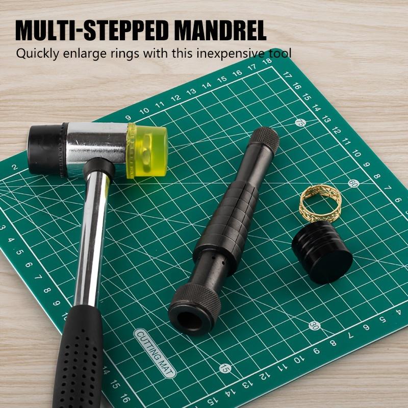 High Carbon Steel Ring Stretcher - Adjustable Wedding Band Extender for Alloy, Golden, Copper, Silvery Jewelry