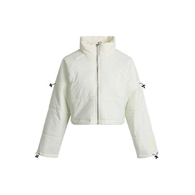 Куртка женская с синтетическим наполнителем и воротником-стойкой, кокос-молоко DH1367-113