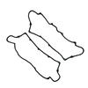 2 PCS/Set Engine Valve Cover Gasket For ISUZU 6VD1 Auto Parts Car Accessories OEM 8-94391-379-0 8943913790 Rocker Cover Gasket