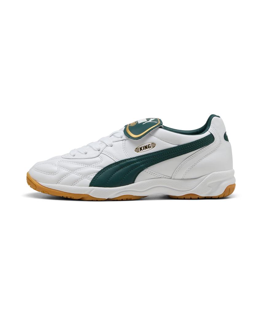 Puma King Indoor - Белый:Зеленый / 401683-08