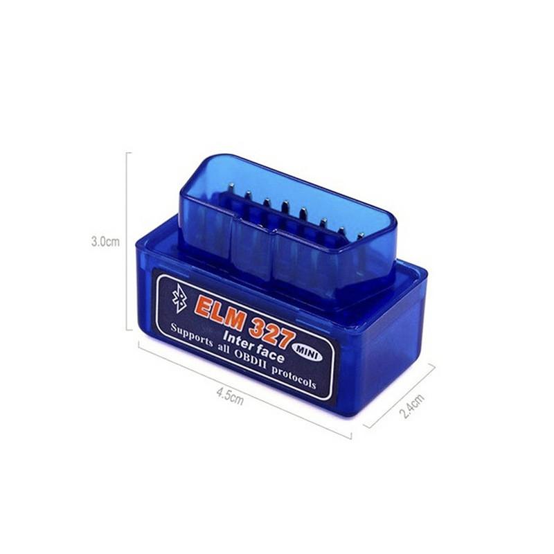 Super Mini ELM327 Bluetooth V2.1 OBD2 Беспроводной автомобильный диагностический сканер Универсальный OBD II Автосканирование