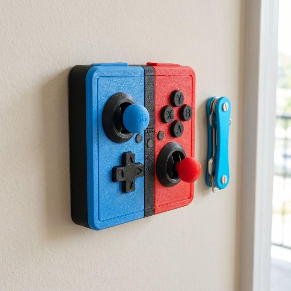 3D Printed Joystick Switch Stickers Retro Arcade Games Switch Frame Cover Home Decoration