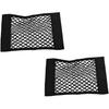 FJmark Luggage Trunk Room Universal Accessory Storage Velcro Mesh Net Pocket Storage Car Supplies Easy Installation X 25 Cm Set of (30 2)