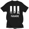 Футболка с силуэтом группы PARAMORE AFTER LAUGHTER Модная мужская оверсайз футболка Летние футболки Повседневная хлопковая футболка - Мужская S...