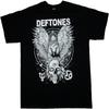 Deftones - Сова и Череп - Мужская футболка Черная
