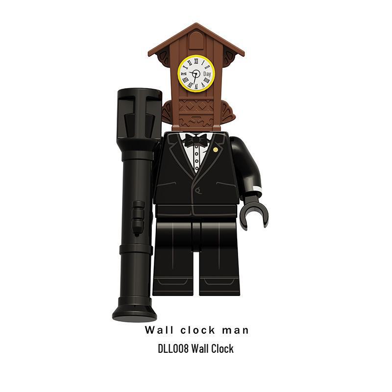 Набор строительных блоков для модели электрической дрели Titan Clock - DLL001-009
