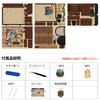CRESYMME Dollhouse Miniature Kit, Wooden 3D Puzzle, DIY Handmade for Adults (Potions Workshop)