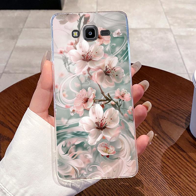 For Samsung Galaxy J7 Nxt J701F / J7 Core Case Aesthetic Cute Cat Bumper Soft TPU Cover For Samsung J7 Neo J701M J 7 Phone Cases