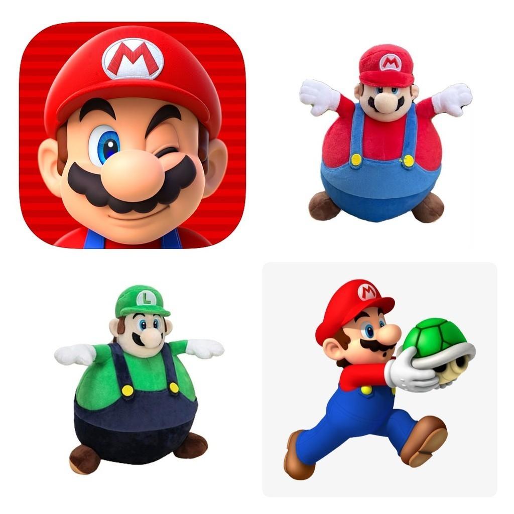 Плюшевая кукла-шар Марио Игра Марио Большой живот Толстый Луиджи Кукла Сумо