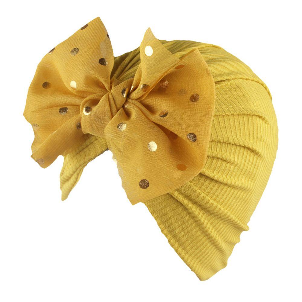 Toddler Kids Headwear Cotton Infant Hospital Hat Head Wrap Baby Turban Hat Bowknot Beanies