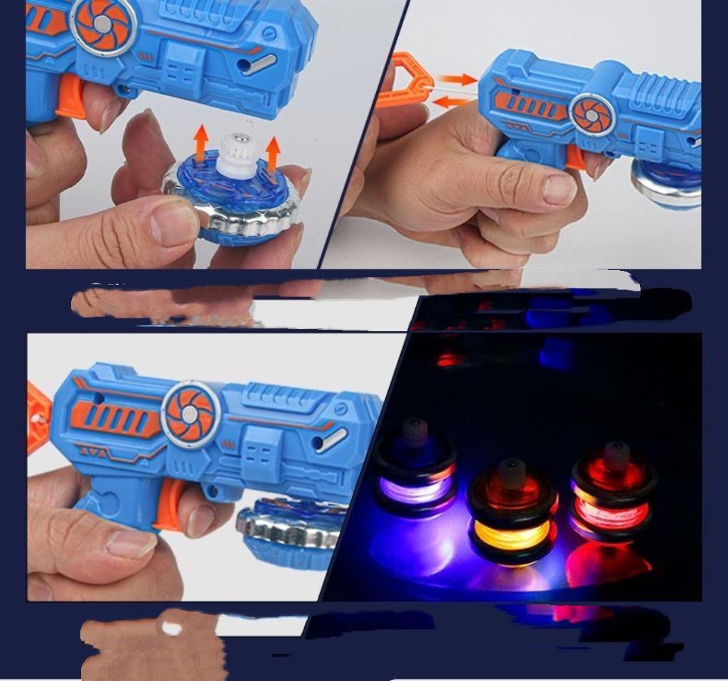 Magic Spin Battle Top - Duel & Glow Launcher Set