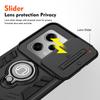 For POCO X5 Slide Camera Lens Protector Armor Case For Xiaomi Poco X5 Pro Military Grade Bumpers Magnet Ring Cover For POCO X5