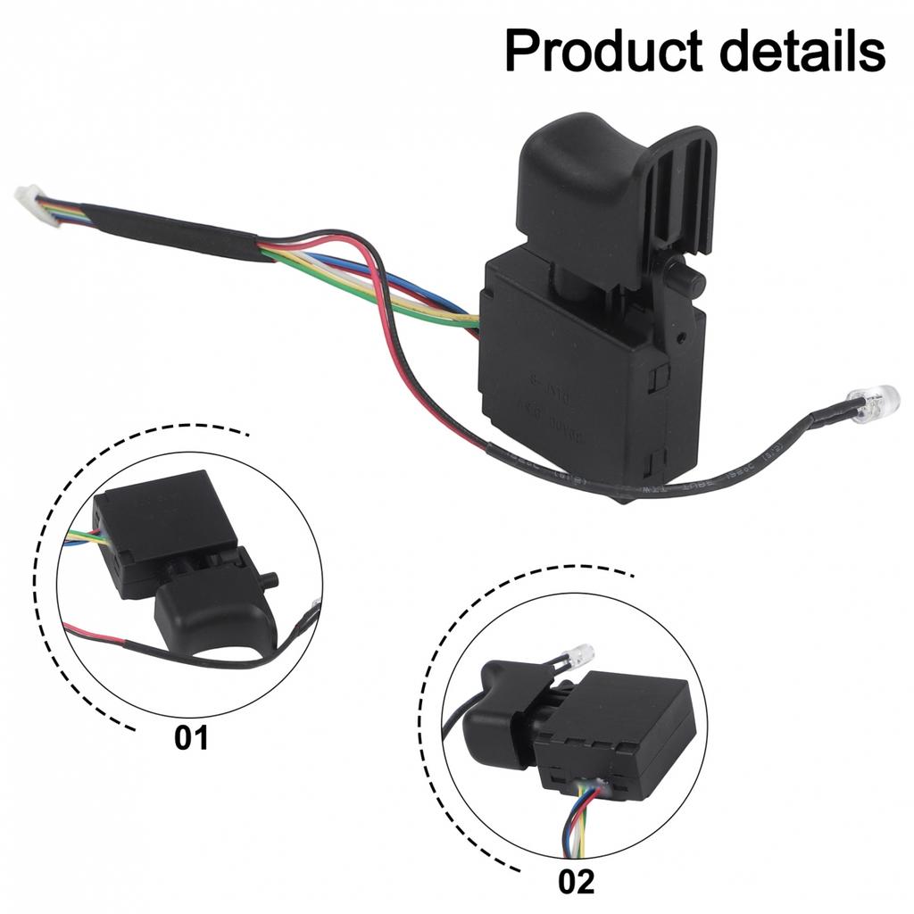 Wrench Switch Electric Wrench Switches Push Button With Light
