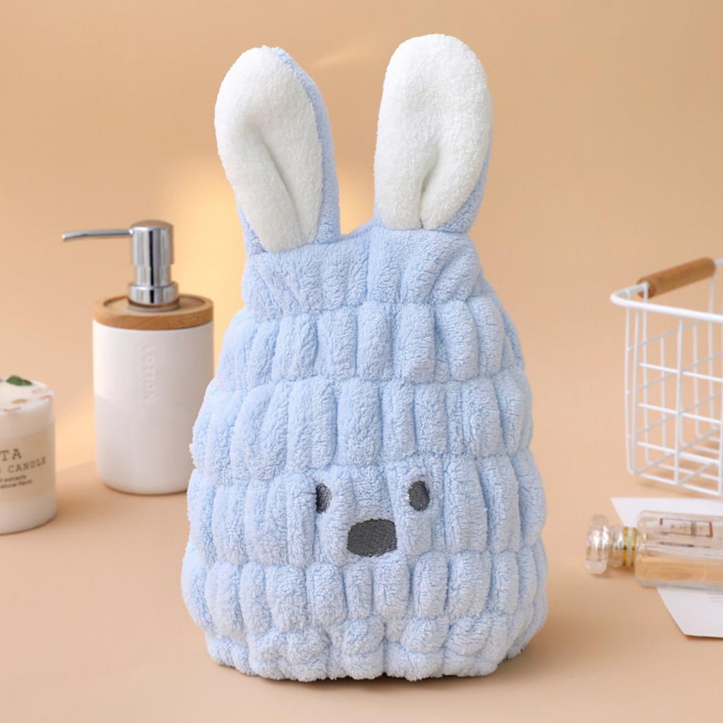 Сухая шапочка для волос, впитывающая, быстросохнущая, повязка на голову, полотенце для вытирания волос, утолщенная шапочка для душа с рисунком из мультфильма