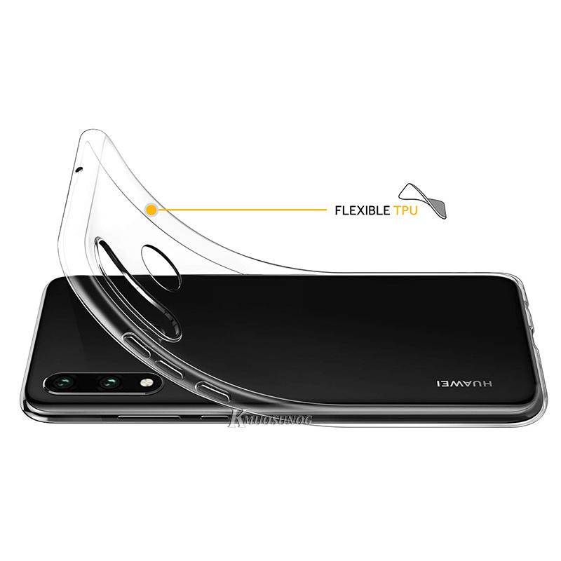 Thin Blue Line American Flag Soft TPU Silicone Cover For Huawei P40 P30 P20 Pro P10 P9 P8 Lite E Plus 2019 2017 Phone Case