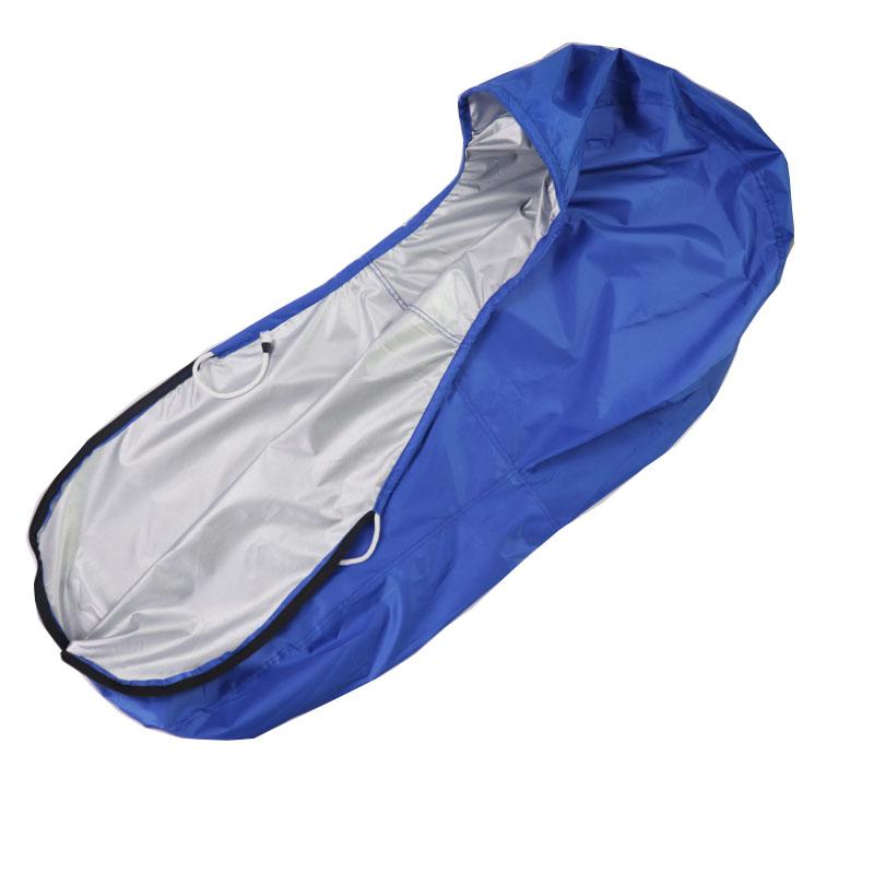 420D 6-225HP Лодка с полной крышкой подвесного двигателя Водонепроницаемый солнцезащитный козырек Пыленепроницаемая защита Синий для двигателя 6-225HP