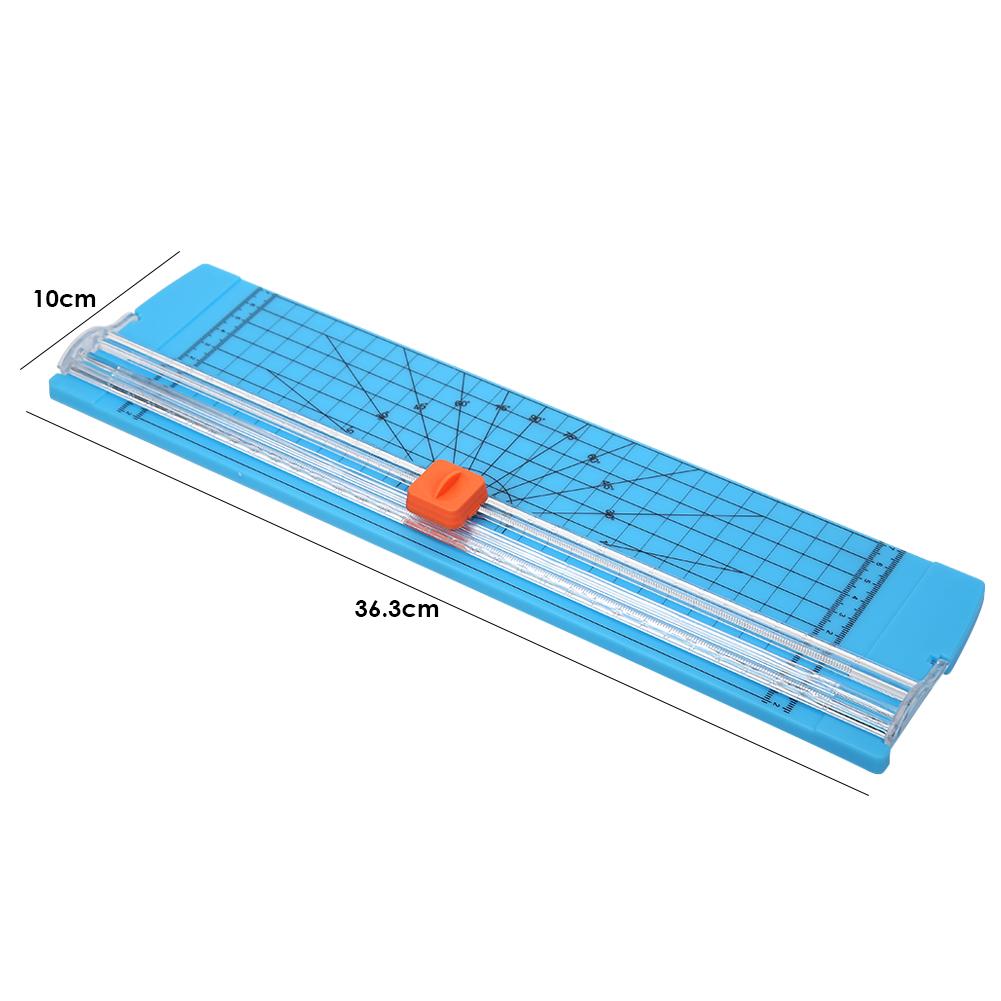 Машина для резки бумаги формата А4, офисный триммер, лезвие для фотоальбома (синий)
