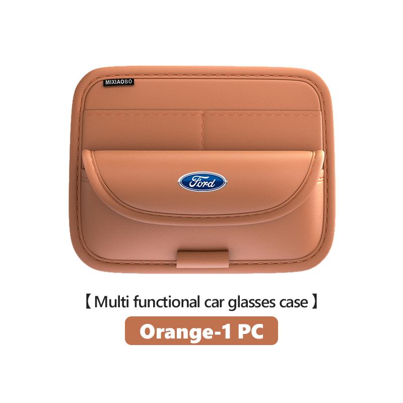 PPWE7 For Ford Car Sun Visor Napa Glasses Storage Sunglasses Storage Holder Interior Accessories Escort KA Flex Everest KA Expedition