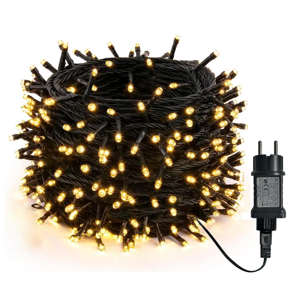 1 X 300LED 30m Christmas Lights Outdoor Indoor Waterproof String Lights 8 Lighting Modes