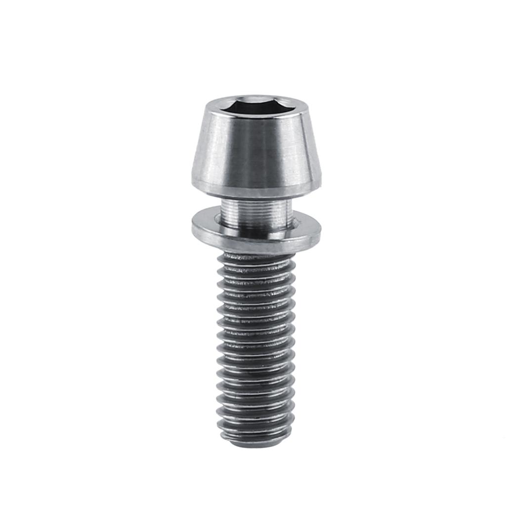 Alloy Tapered Screw With Washer For Mountain Bike(colorfulCelsiusM6x16)