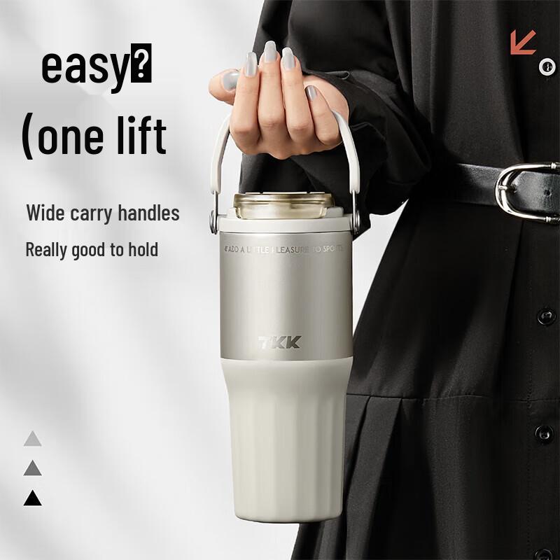 TKK Dual-Drink Portable Tumbler