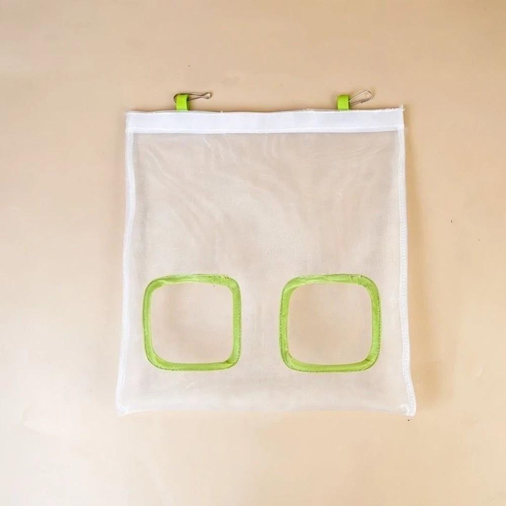 Leak-Proof Rabbit Hay Bag Large Capacity Pet Feeding Bag Hay Pouch Hanging Hay Feeder Indoor