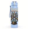 1PC Crossed Shotgun Western Skull Retro Print 750ml Portable Sports Water Bottle Leakproof Gym Outdoor Travel Drink Cup