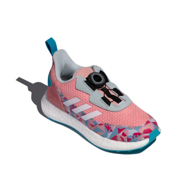 adidas Lux Boa Дышащие Низкие Кроссовки для Бега для Детей Кроссовки для Бега для Детей Розовый FX2274