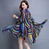 Sun Sundress Clothing Womens Protection Midlength Plus Size Shawl Loose Outer Chiffon Cardigan Thin Coat Beach Airconditioned Rooms
