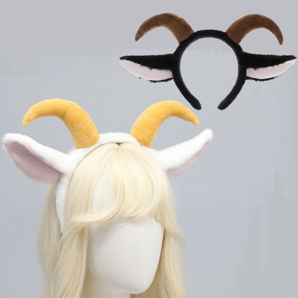 Animal Ears Animal Costumes Props Plush Plush Lamb Headbands Party Decorations